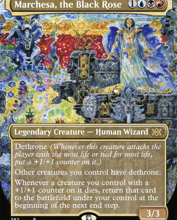Marchesa, the Black Rose (Borderless)
