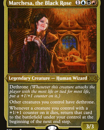 Marchesa, the Black Rose (Foil Etched)