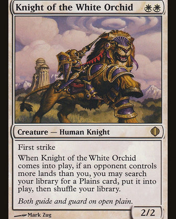 Knight of the White Orchid