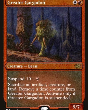 Greater Gargadon (Foil Etched)
