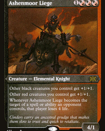 Ashenmoor Liege (Foil Etched)