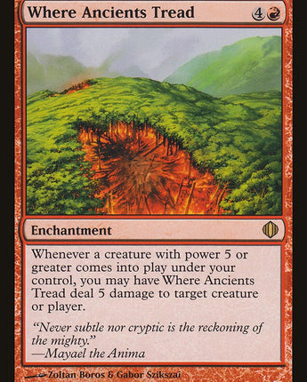 Where Ancients Tread