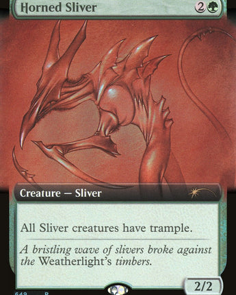 Horned Sliver (Extended Art)