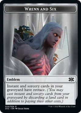 Emblem - Wrenn and Six // Monk Double-Sided Token