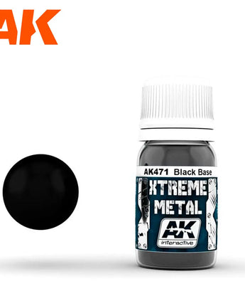 Xtreme Metal Black Base 30ml