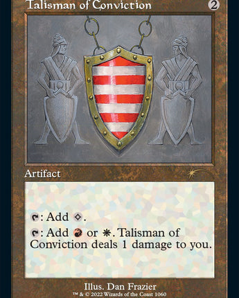 Talisman of Conviction (Retro Frame)