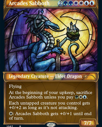 Arcades Sabboth (Stained Glass) (Textured Foil)