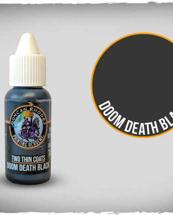 Two Thin Coats Doom Death Black 