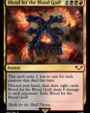 Blood for the Blood God!