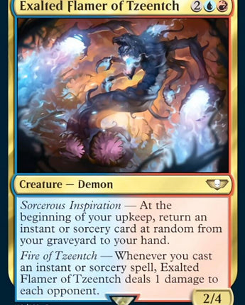 Exalted Flamer of Tzeentch