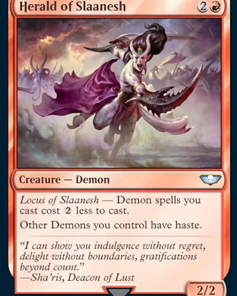 Herald of Slaanesh (Surge Foil)