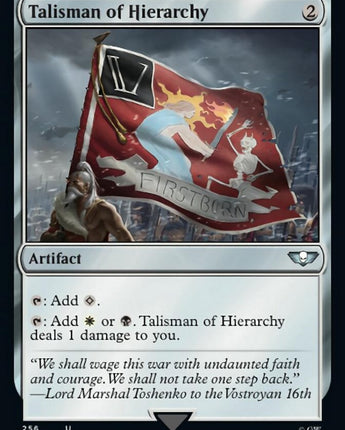 Talisman of Hierarchy