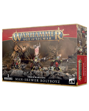 Orruk Warclans Man-Skewer Boltboyz 