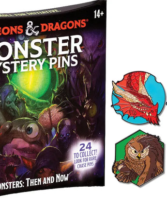 Dungeons & Dragons: Monster Mystery Pins Blind Box 