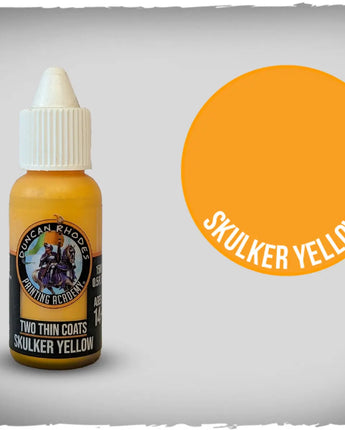 Two Thin Coats Skulker Yellow 
