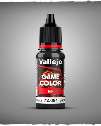 Vallejo: Sepia Ink Game Color 