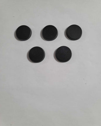 28.5mm Round Beveled Bases x5 