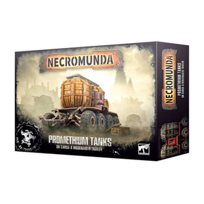 Necromunda Promethium Tanks On Cargo-8 Trailer 