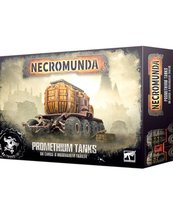 Necromunda Promethium Tanks On Cargo-8 Trailer 