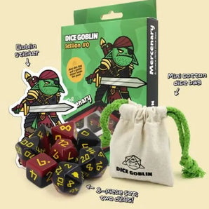 Dice Goblin Mercenary RPG Dice (8 pcs) 