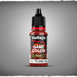 Vallejo: Red Wash Game Color 