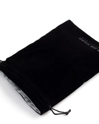Velvet Dice Bag - Large Black 