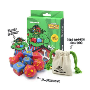 Dice Goblin Brawler RPG Dice (8 pcs) 