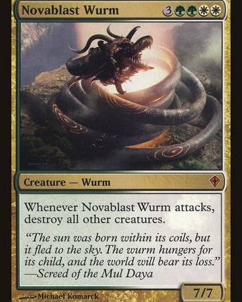 Novablast Wurm