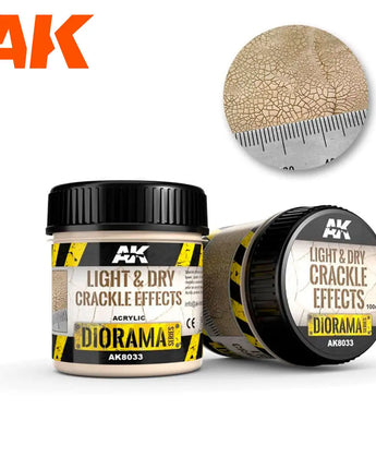 Diorama Series: Light & Dry Crackle Effects 