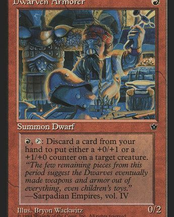 Dwarven Armorer