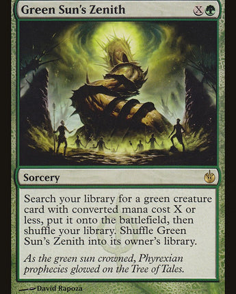 Green Sun's Zenith