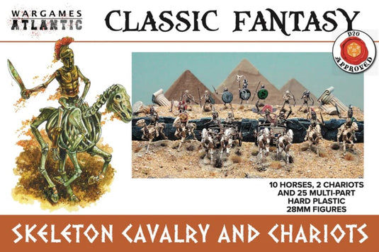 Wargames Atlantic Skeleton Cavalry and Chariots