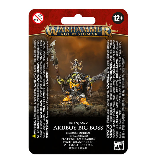 Orruk Warclans Ardboy Big Boss