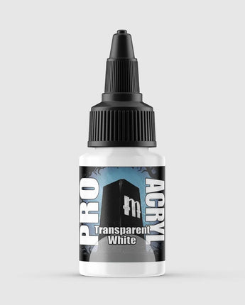 Pro Acryl: Transparent White (22ml) 