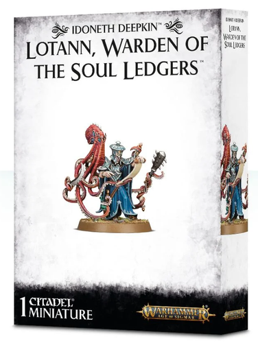 Idoneth Deepkin Lotann, Warden Of The Soul Ledgers