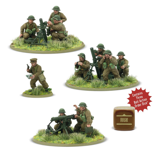 Bolt Action British Heavy weapons platoon (plastic) 