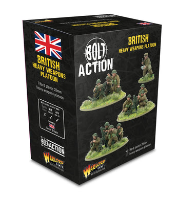 Bolt Action British Heavy weapons platoon (plastic) 