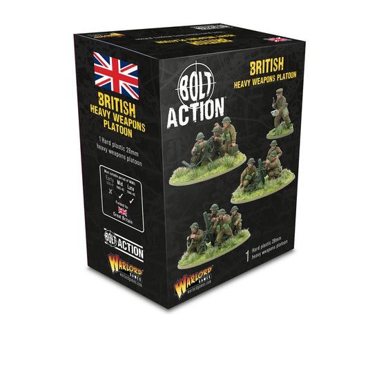 Bolt Action British Heavy weapons platoon (plastic) 