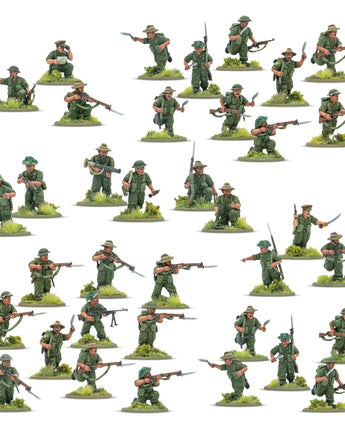 Bolt Action Gurkha Infantry Platoon 