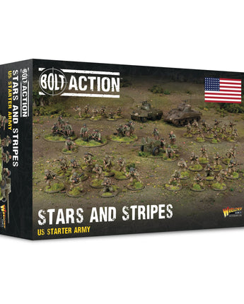 Bolt Action Stars and Stripes - United States Plastic Starter Army 