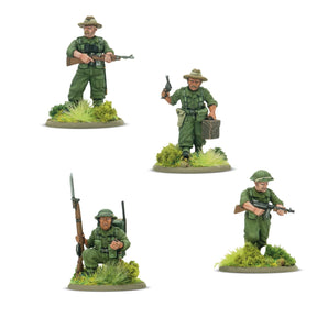 Bolt Action Gurkha HQ 