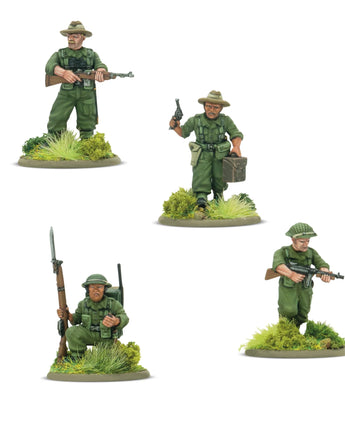 Bolt Action Gurkha HQ 
