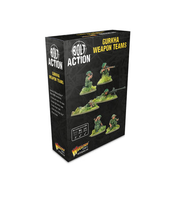 Bolt Action Gurkha weapon teams 
