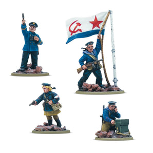 Bolt Action Soviet Naval Brigade HQ 