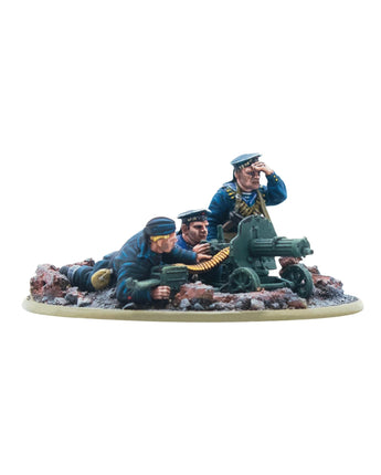 Bolt Action Soviet Naval Brigade Medium Machine Gun Team 