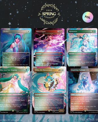 Secret Lair x Hatsune Miku: Sakura Superstar (Rainbow Foil) 