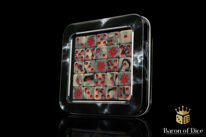 Load image into Gallery viewer, Chaos Demon Dice - Marbled
