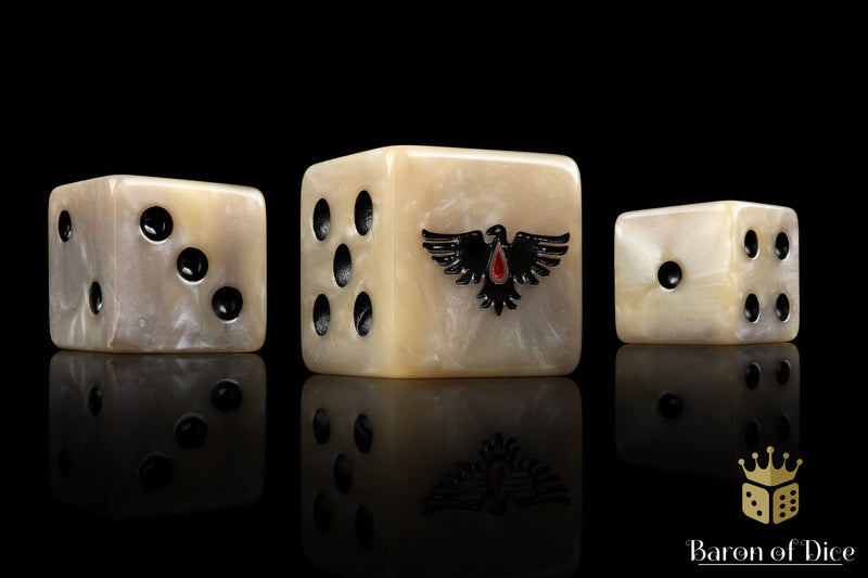 Load image into Gallery viewer, Bloody Raven Dice
