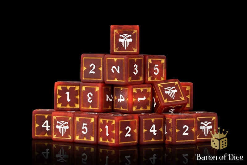 Load image into Gallery viewer, BFTBG Official Dice - Red
