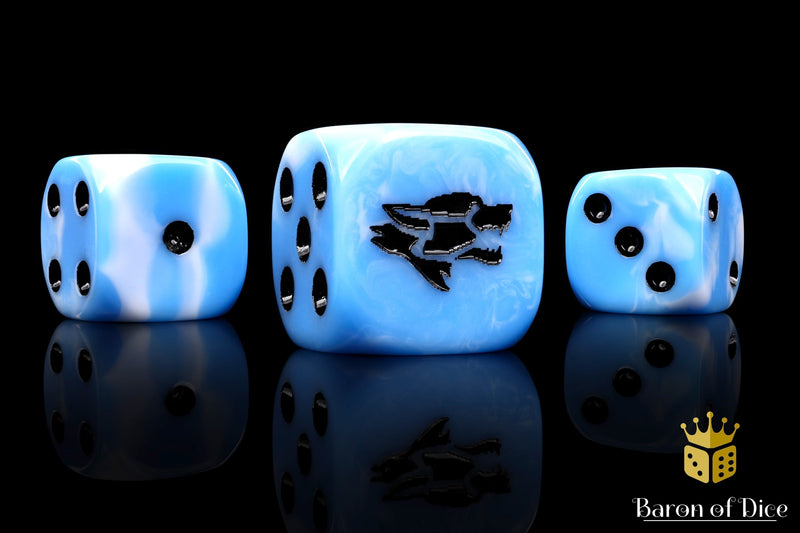 Load image into Gallery viewer, Frost Wolf Dice
